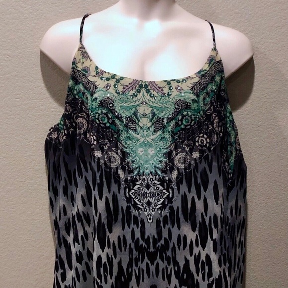 (NWT) City Chic Women's Animal Combo Morocco Tank Top Plus Size 20W - Picture 5 of 15